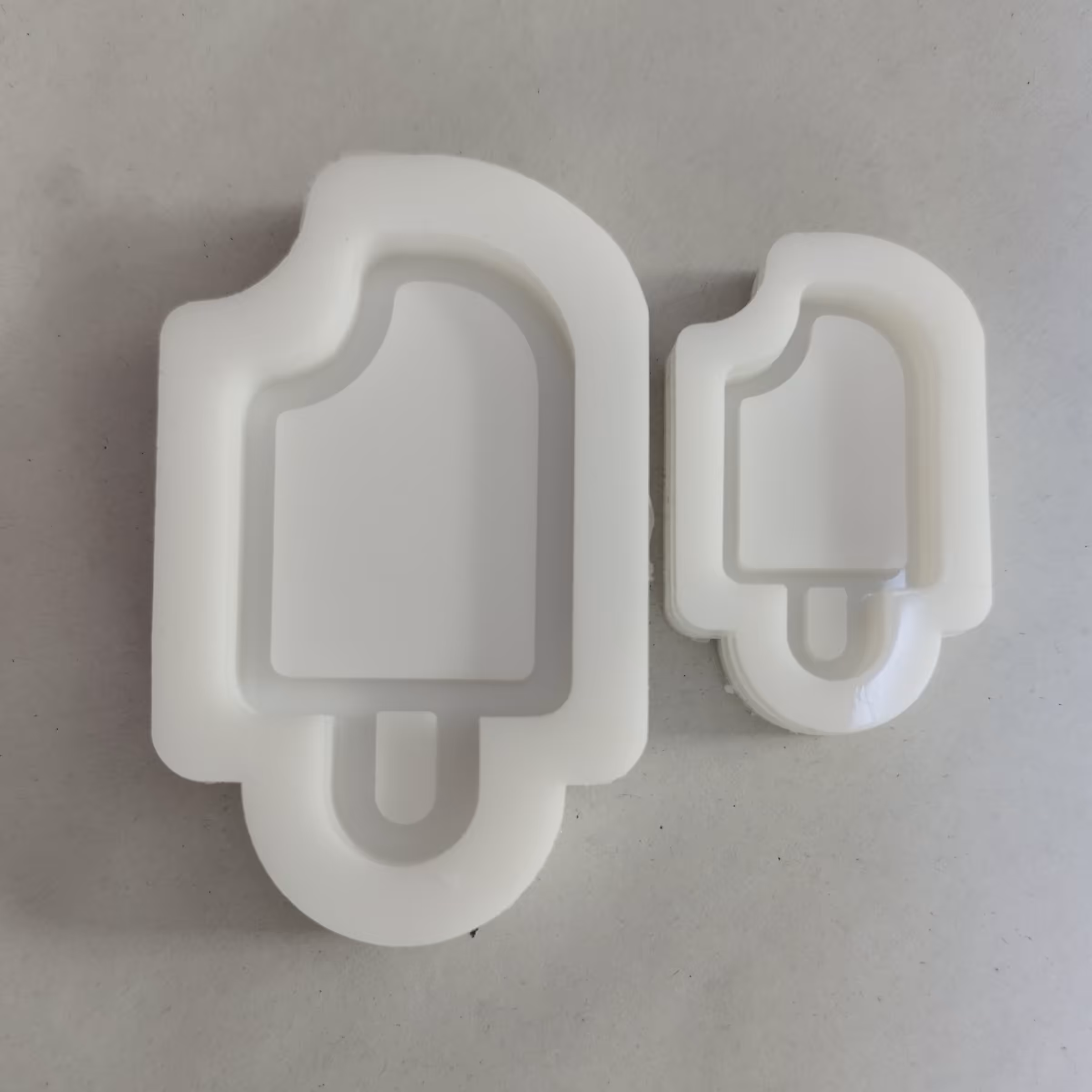 قالب سیلیکونی رزین بستنی چوبی  4سانتی آکواریومی 