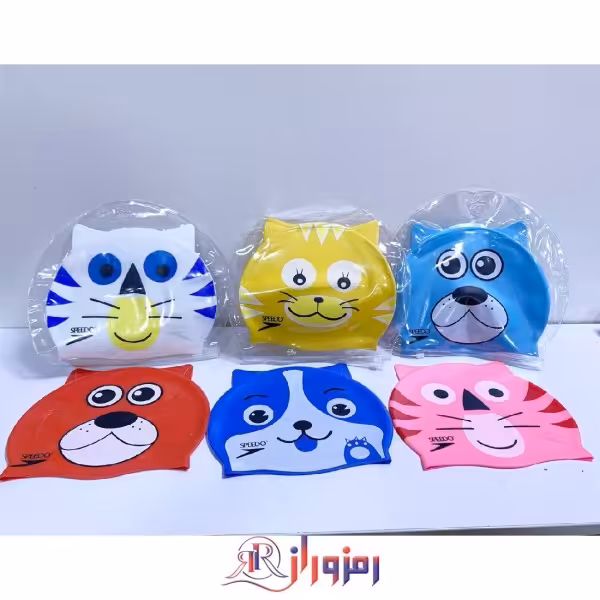 کلاه شنا بچگانه طرح گربه