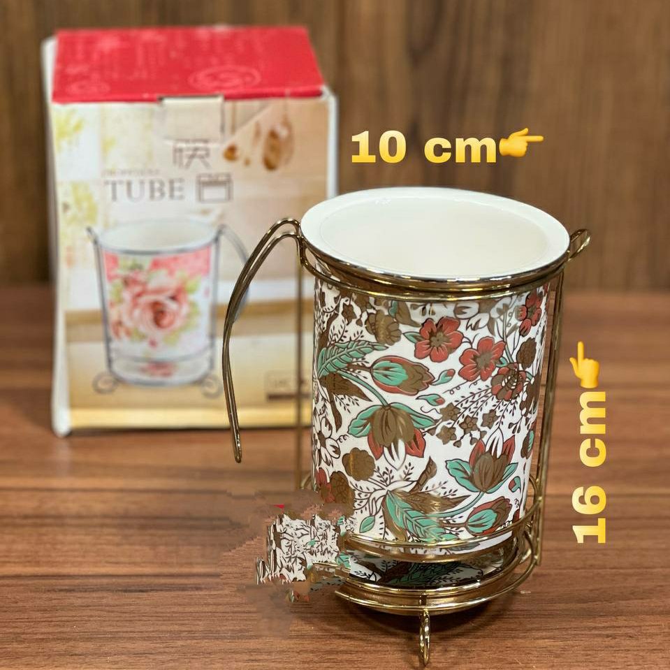 جا قاشقی چینی استند دار کادویی