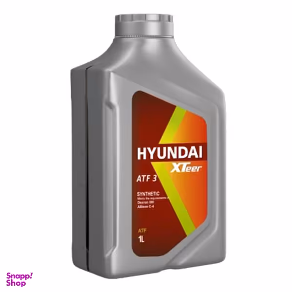 روغن گیربکس اتومات هیوندای اکس تیر مدل ATF 3 حجم 1 لیتر