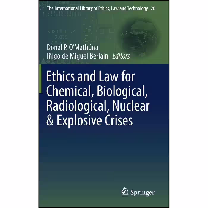 کتاب زبان اصلی Ethics and Law for Chemical Biological Radiological Nuclear  Expl