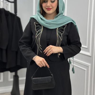 ست کت و دامن مازراتی پروانه ای