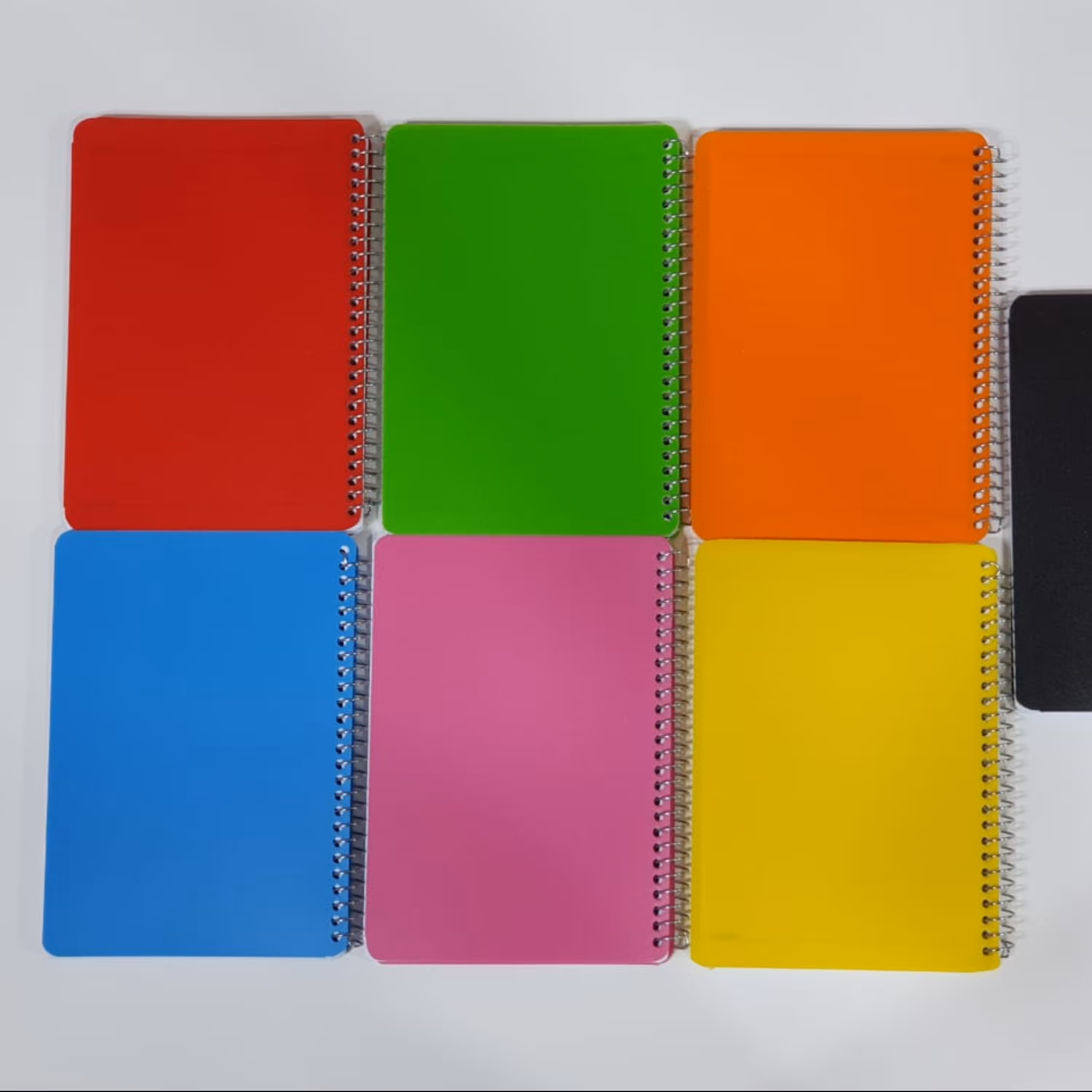 دفترچه سیمی بغل بازشو یک هشتم