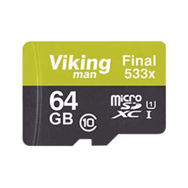 حافظه میکرو اس دی ایکس سی وایکینگ من مدل یو 1 533 ایکس به همراه آداپتر با ظرفیت 64 گیگابایت