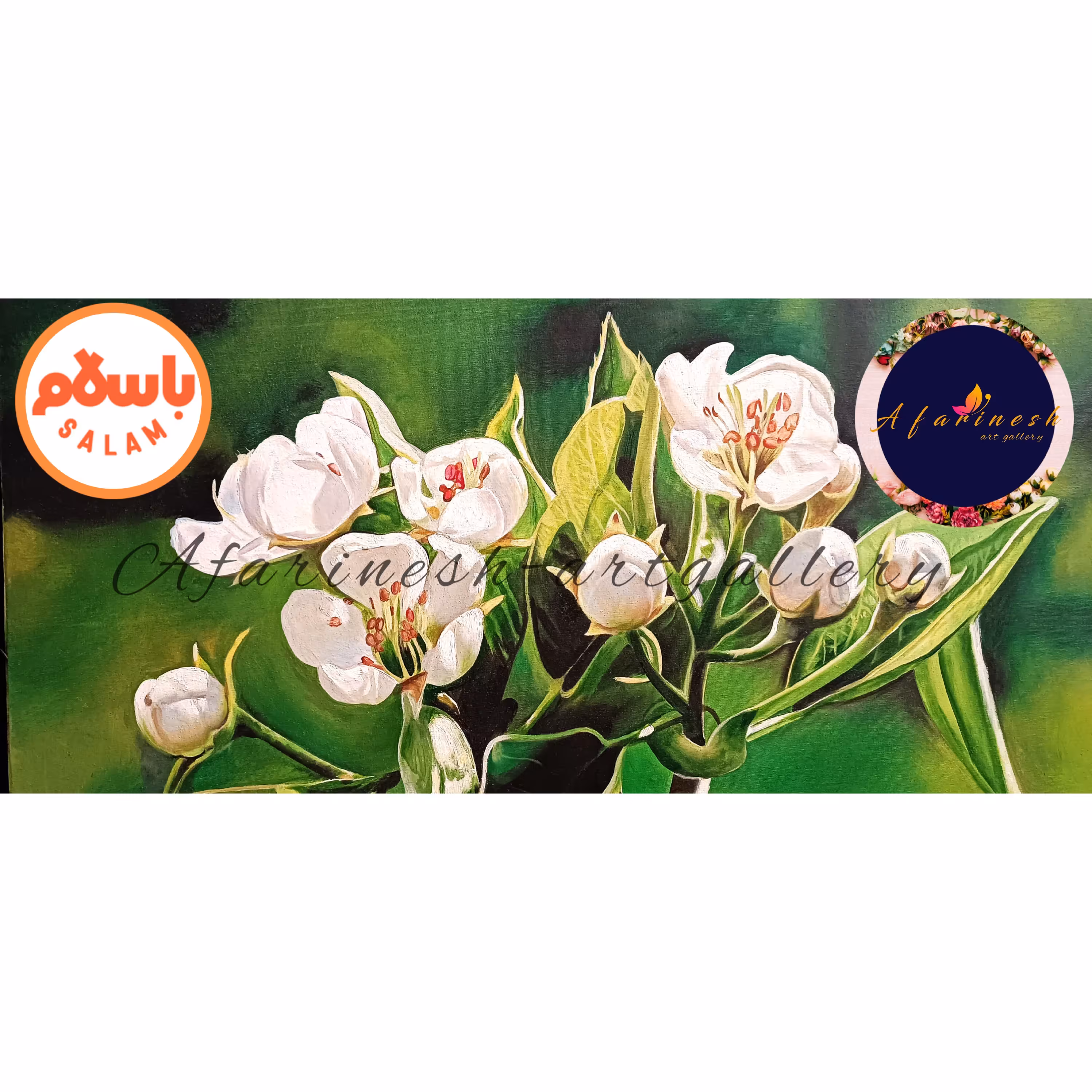 سفارش تابلو نقاشی رنگ و روغن طرح دلخواه سایز استاندارد 