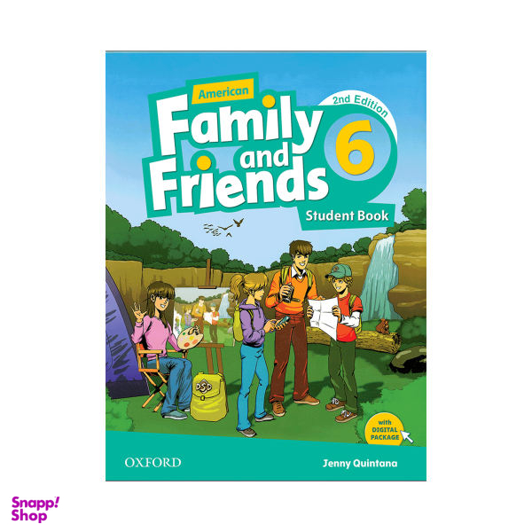 کتاب American Family and Friends 6 Second Edition اثر Naomi Simmons انتشارات oxford