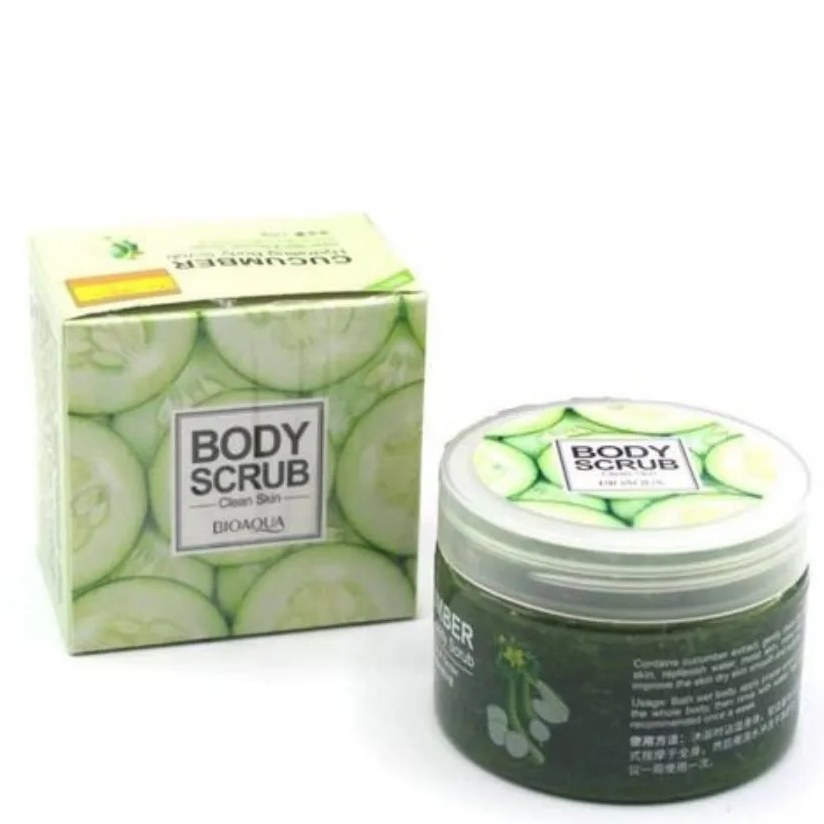 اسکراب لایه بردار خیار بیو آکوا  BIOAQUA