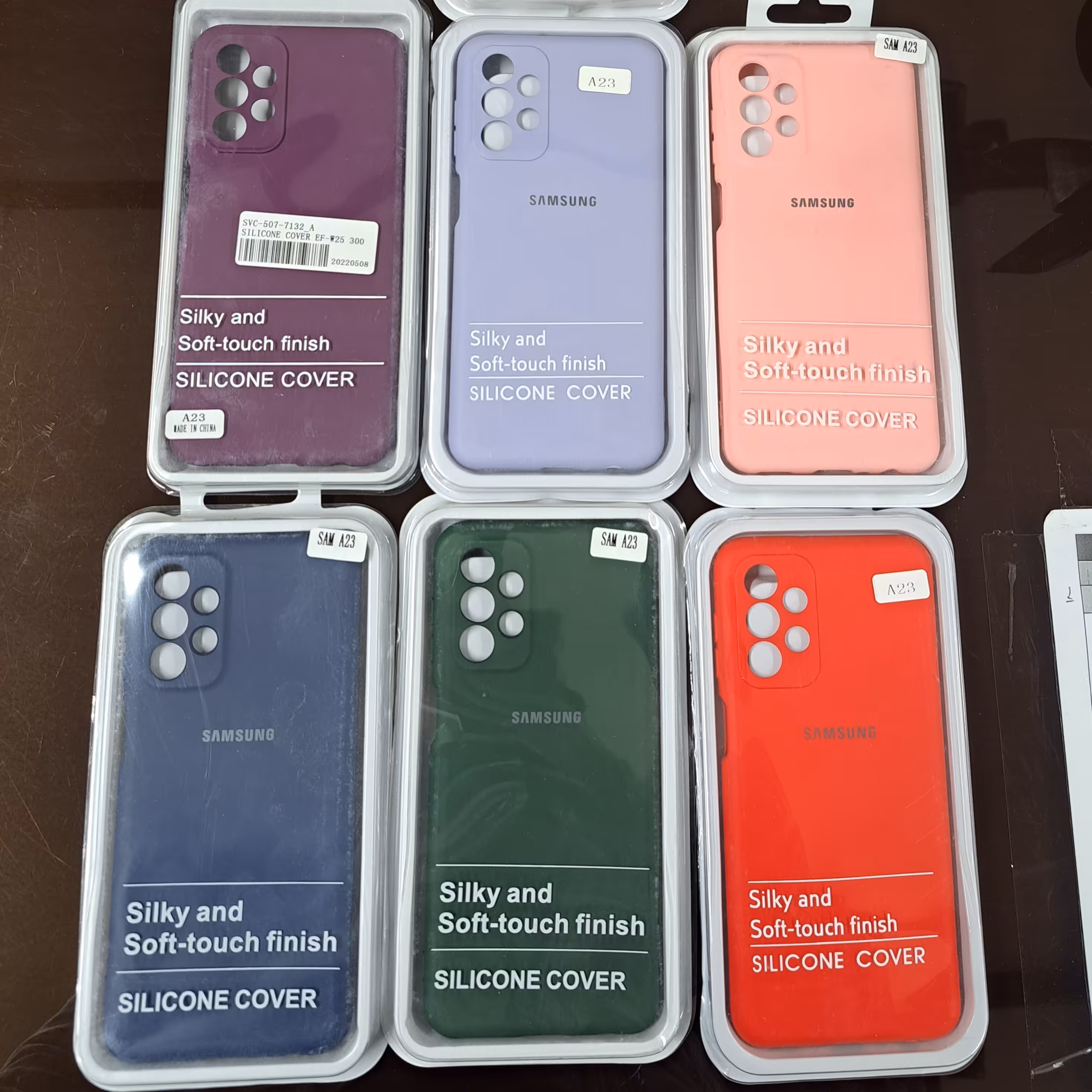 گارد (قاب)گوشی A23 سامسونگ مدل سیلیکونی کپی 