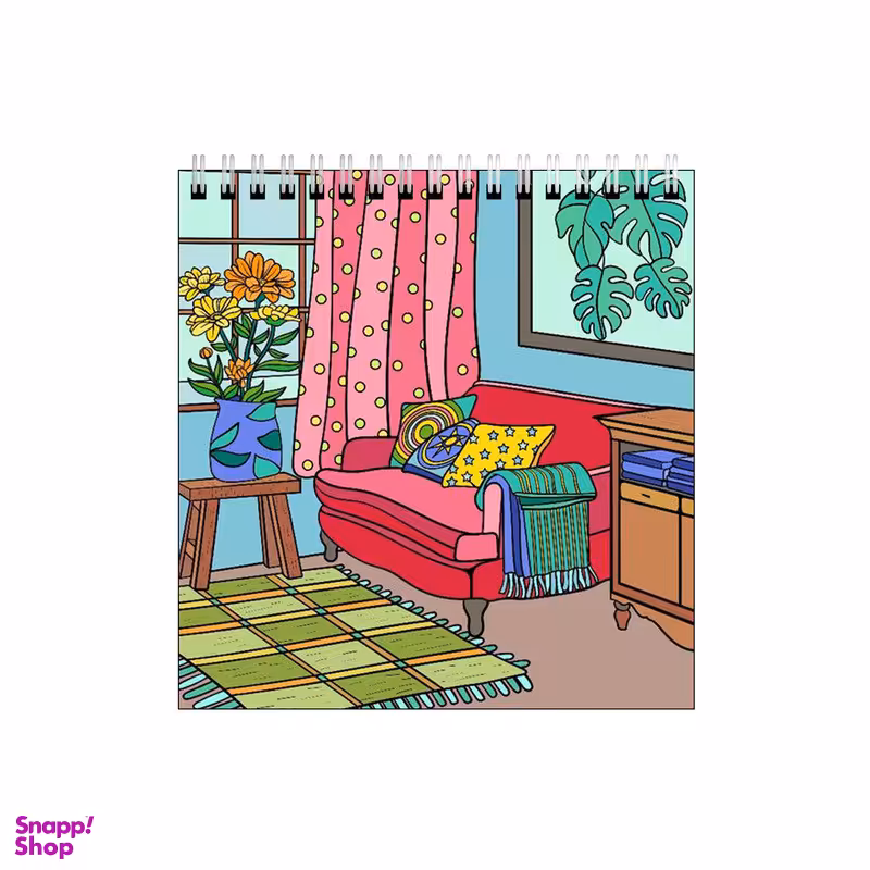 دفتر طراحی ۶۰ برگ طرح اتاق نشیمین دنج کد 1960533