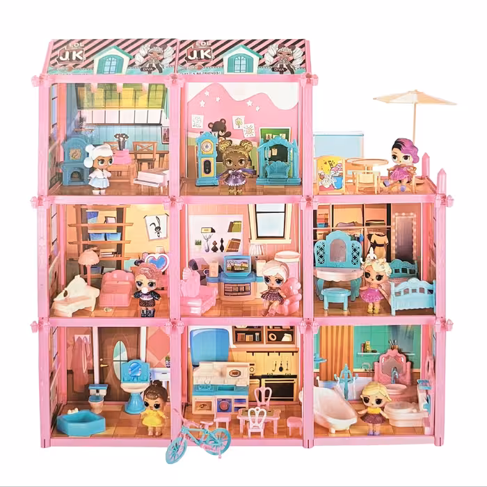 اسباب بازی ال او ال سواپرایز خانه عروسکی کد 006