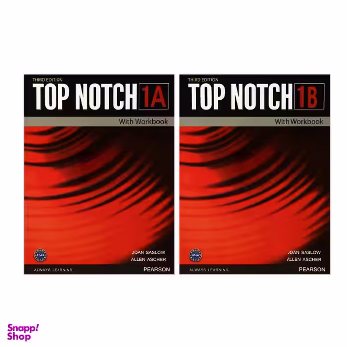 کتاب Top Notch 1 اثر Joan Saslow and Allen Ascher انتشارات هدف نوین 2 جلدی