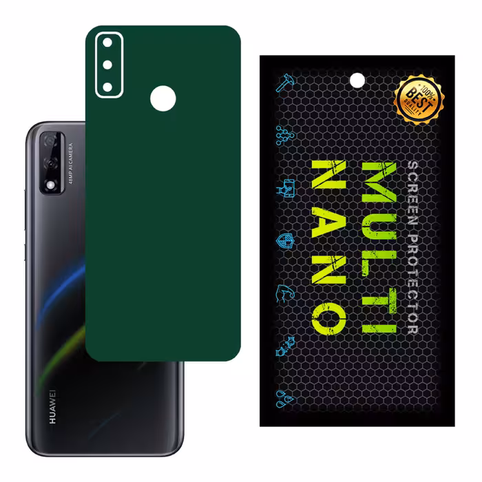 برچسب پوششی MultiNano مدل X-F1M-Green برای پشت موبایل هوآوی Y8S