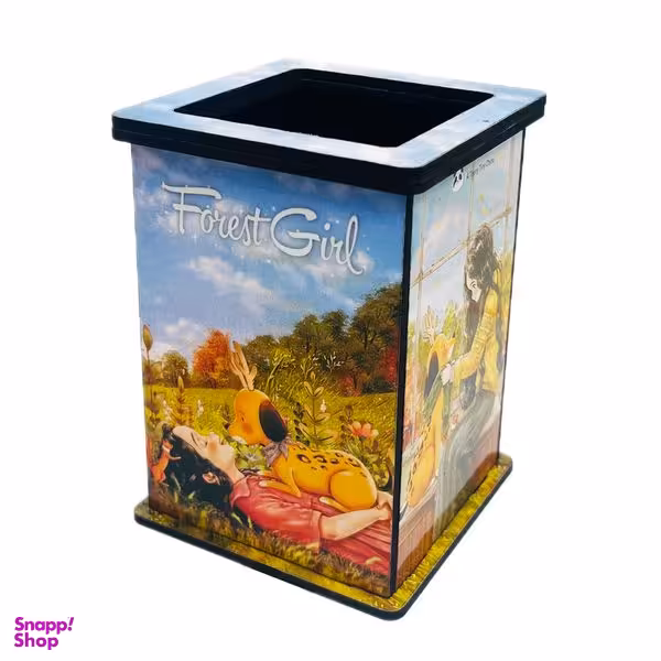 جامدادی رومیزی مدل دختر جنگل کد 011