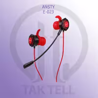 هندزفری با سیم مدل Ansty E-028 گیمینگ میکرفن دار