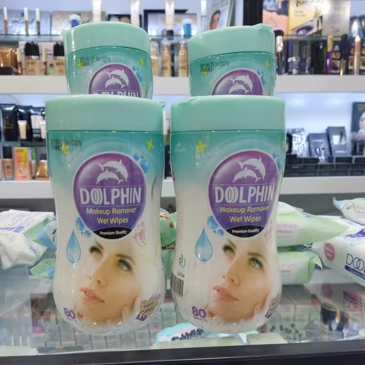 دستمال مرطوب سیلندری 80 برگ