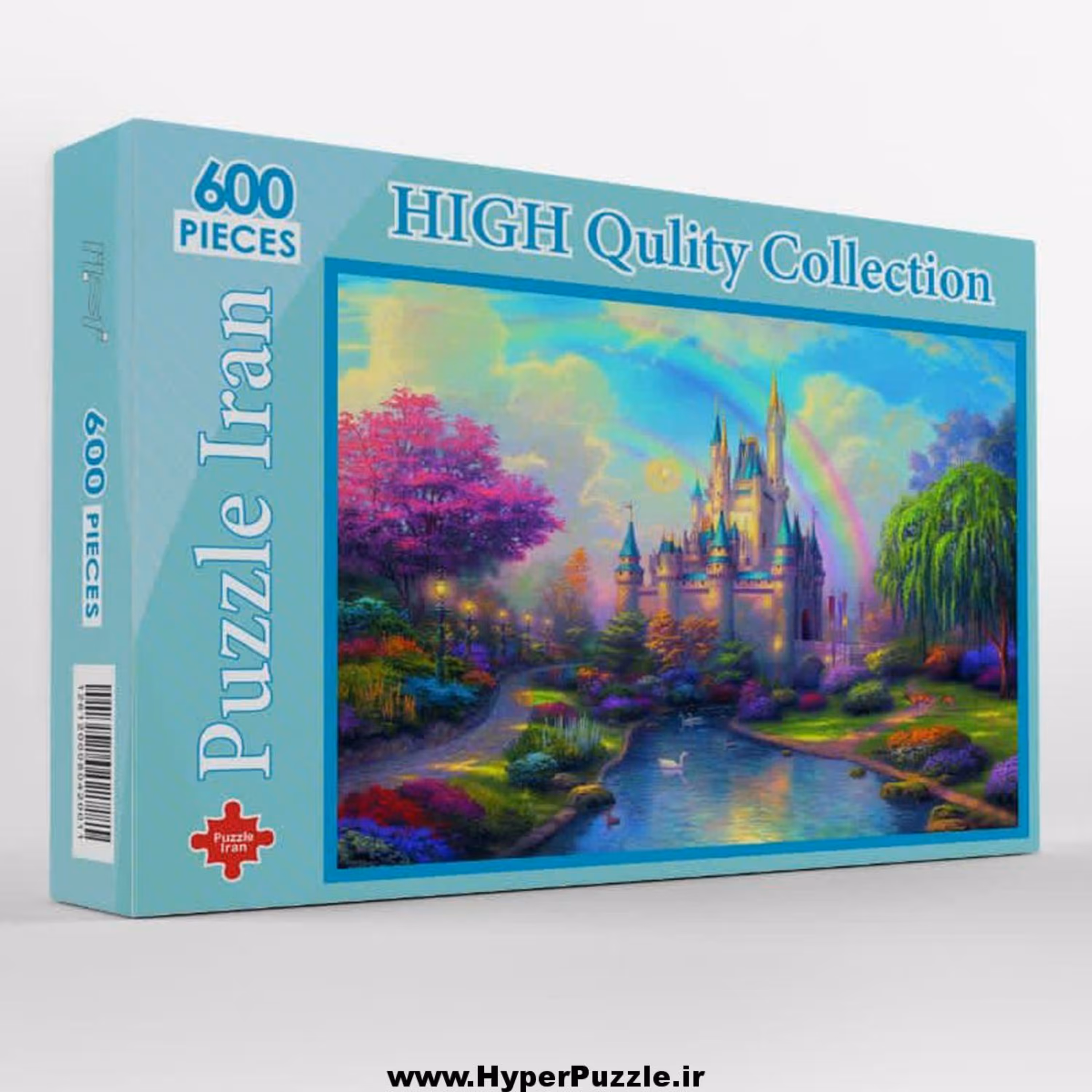 پازل قصر و رنگین کمان 600 تکه