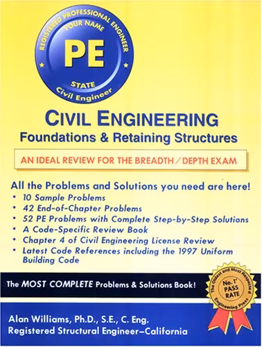 󾕇 دانلود کتاب Civil Engineering - Foundations And Retaining Structures, 2003 - دانلود کتاب های دانشگاهی