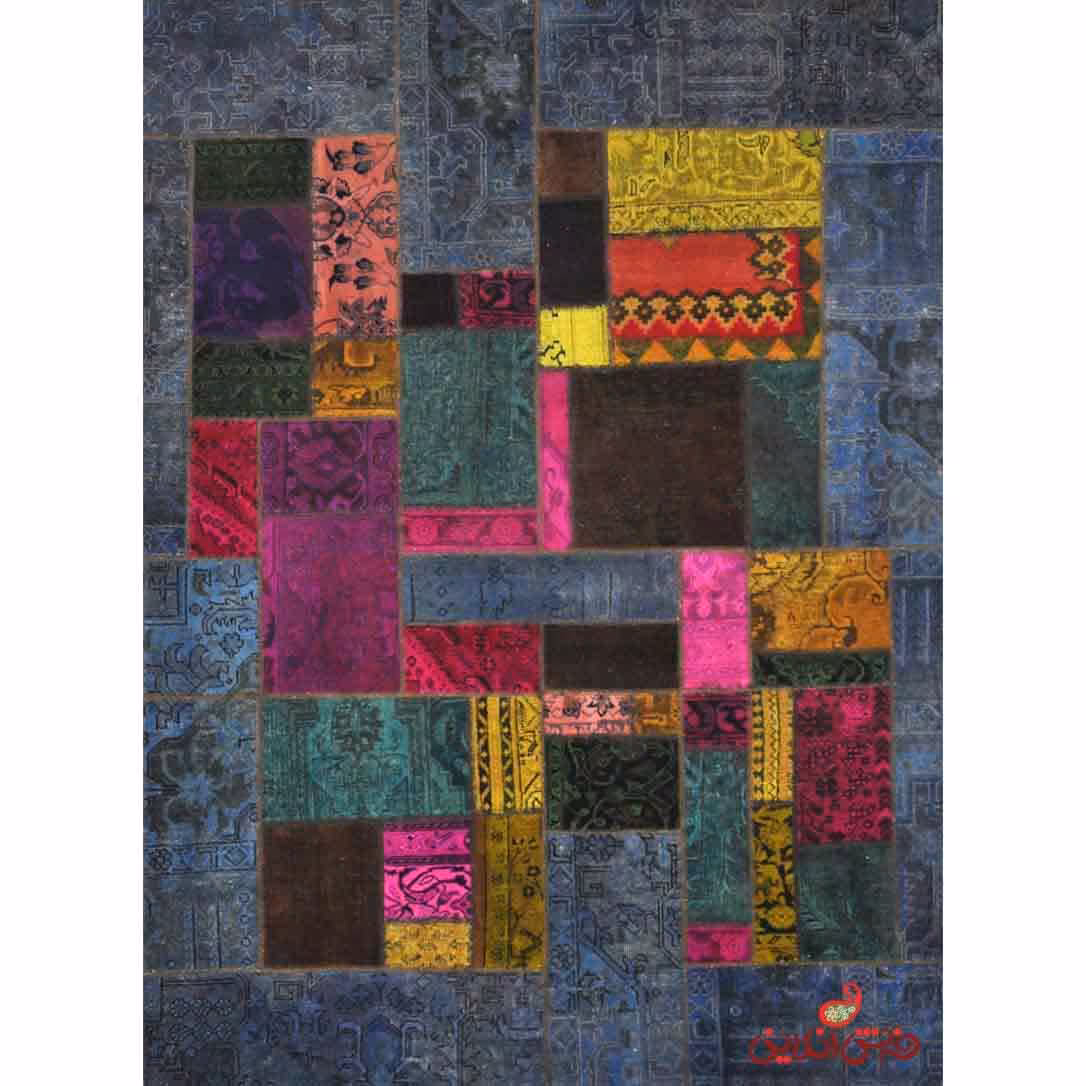 فرش دستباف کلاژ کد 305