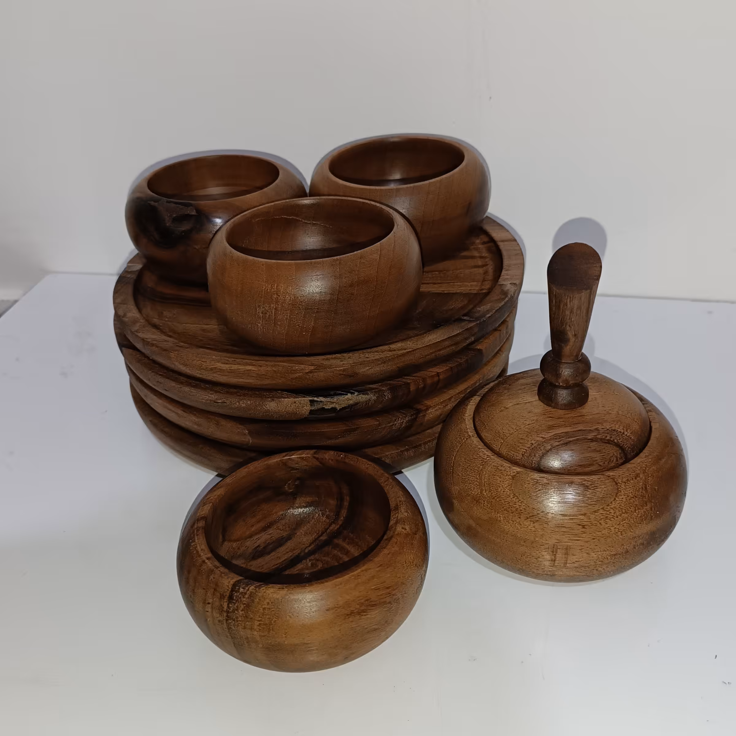 ست  پذیرایی چوبی کد 01