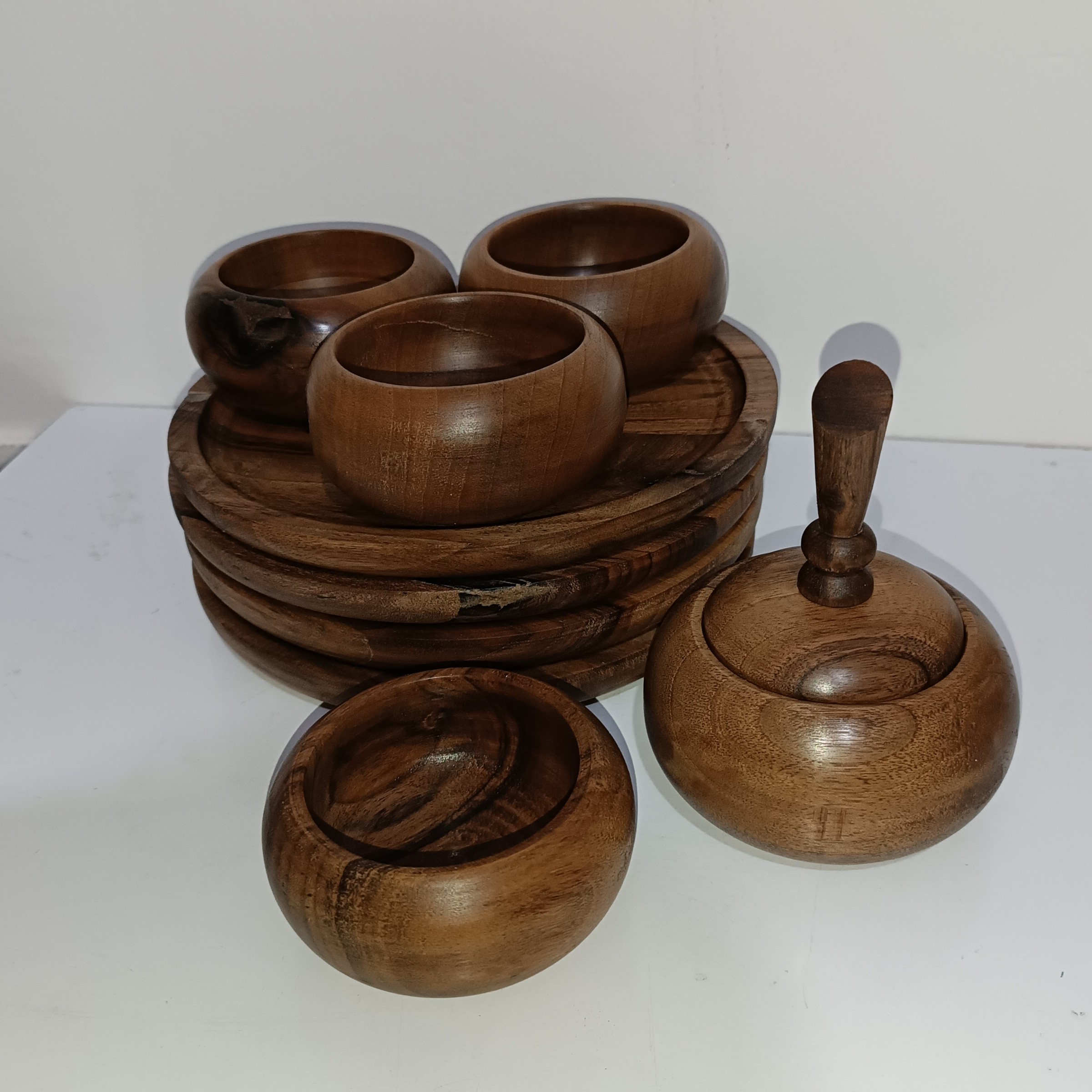 ست پذیرایی چوبی کد 01