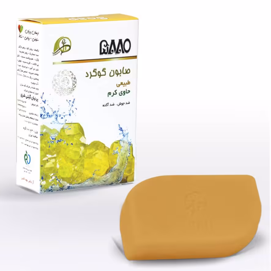 صابون گوگرد طبیعی حاوی کرم (ضد جوش و آکنه)