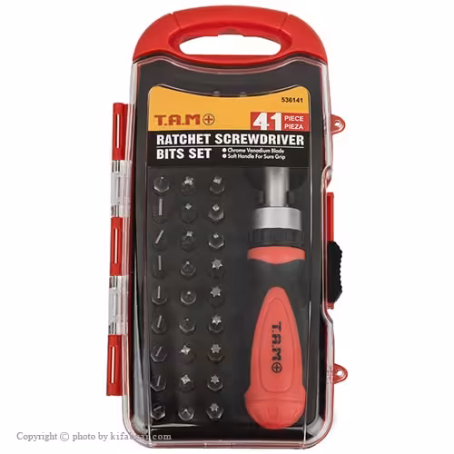 مجموعه 41 عددي سري پيچ گوشتي تي اي ام مدل 536141