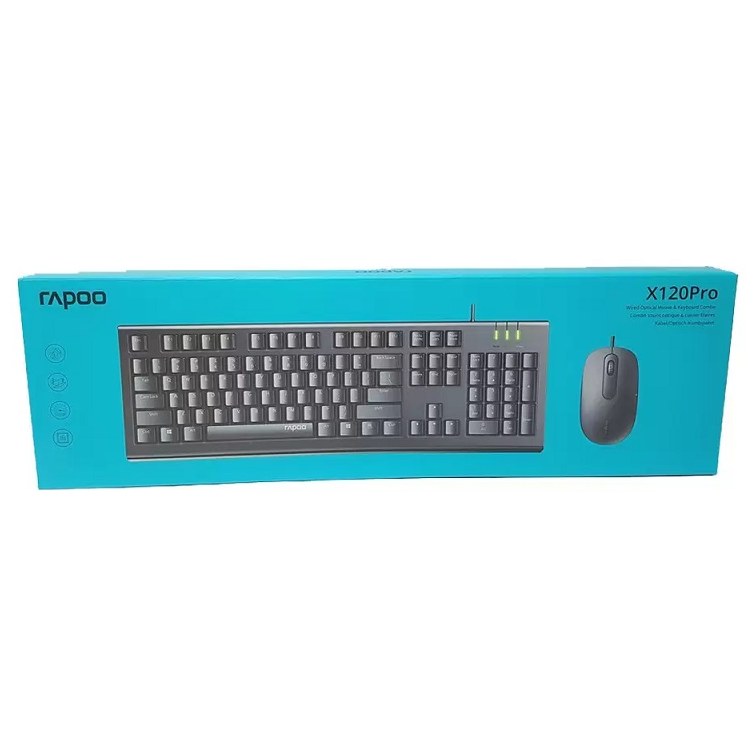کیبورد و ماوس رپو مدل X120 PRO