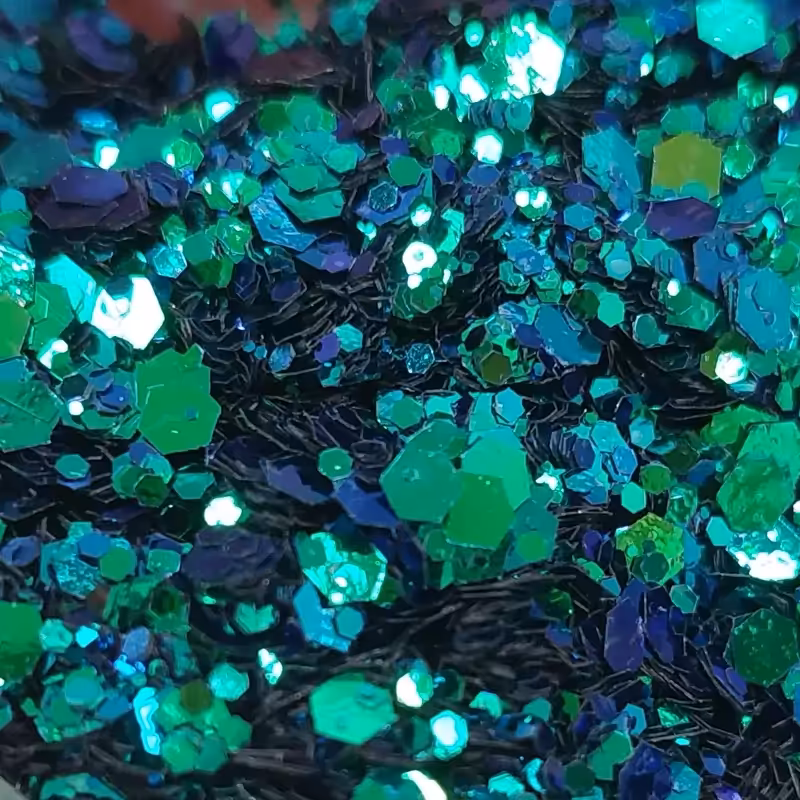 اکلیل مجیک بال مگسی سبز آبی  اشرافی کد 01