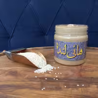 کرم ارده عسلی ( بدون قند ) کاملا ارگانیک جایگزین حلوا ارده 380 گرمی