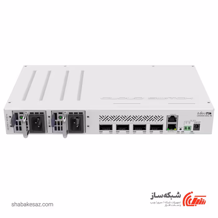 قیمت و خرید سوئیچ میکروتیک Mikrotik CRS504-4XQ-IN - شبکه ساز