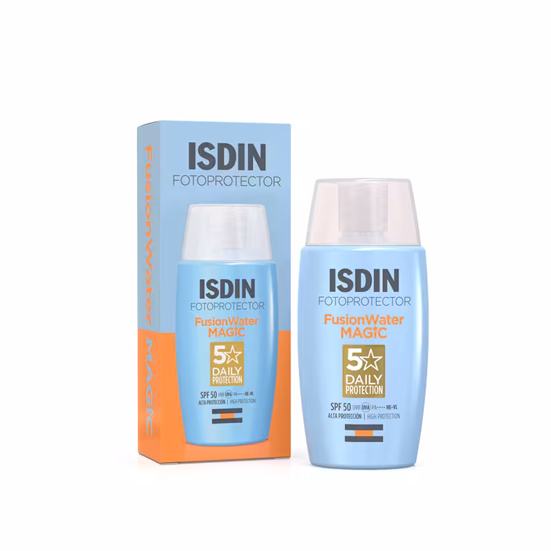 ضد آفتاب فیوژن واتر مجیک ایزدین ISDIN Fotoprotector Fusion Water Magic SPF50 • خوش آرا