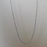 زنجیر  استیل تک دیپلمات،نقره ای
