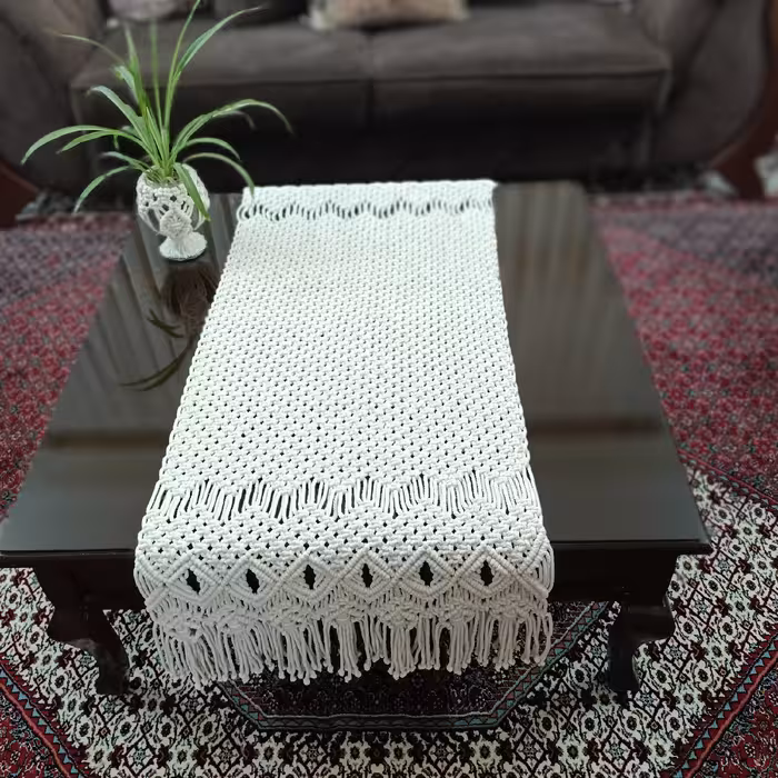 رانر مکرومه پر تراکم و خوش بافت