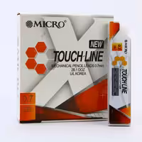 نوک مداد نوکی میکرو مدل TOUCHLINE قطر نوشتاری 0.7 میلی متر بسته 12 عددی