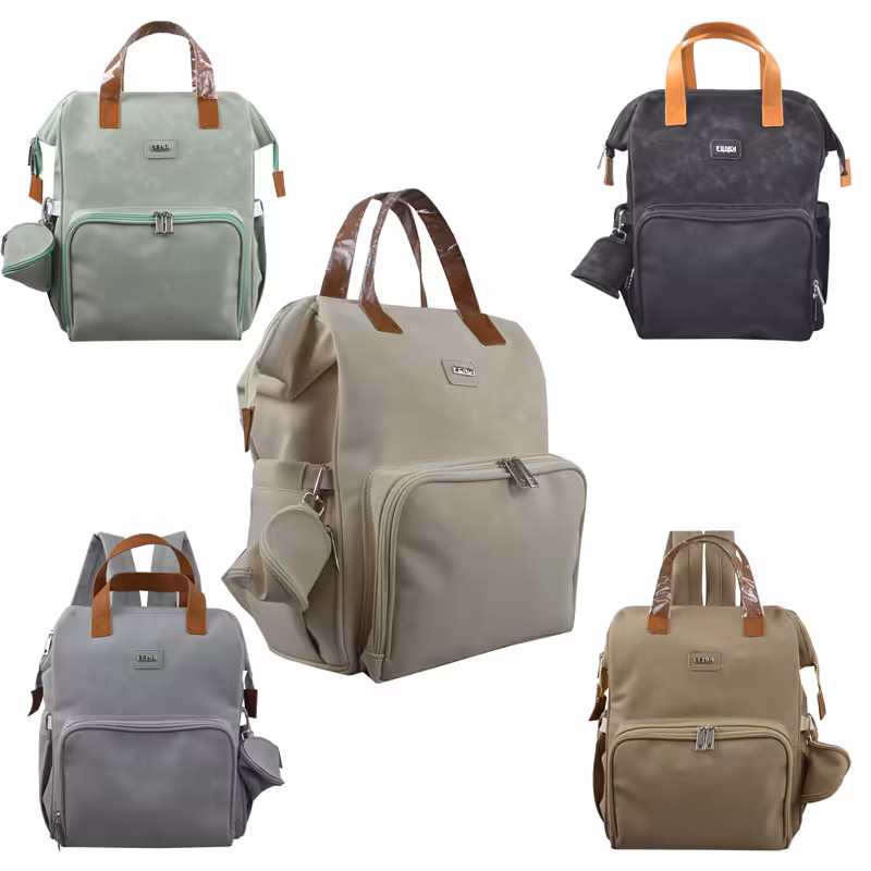کوله پشتی لوازم کودک طرح کبریتی QZmommybag
