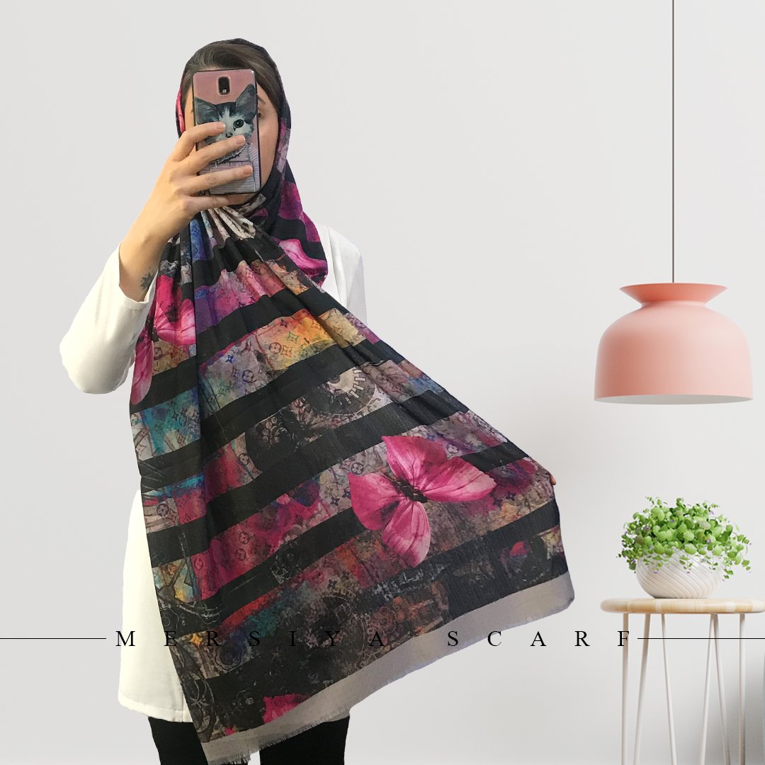 شال طرح پروانه 1