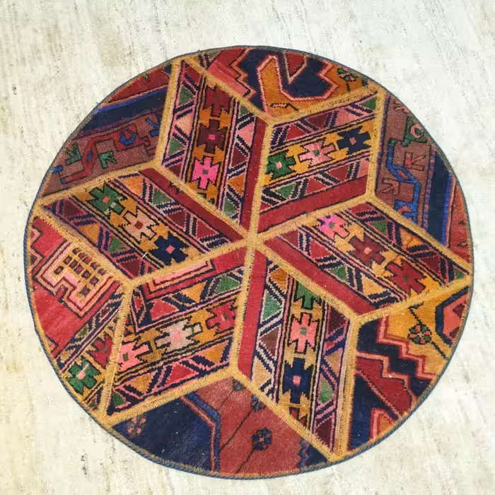 فرش دستباف چهل تیکه کد ATH012