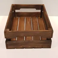 جعبه چوبیh10مدل ایکیا چوبی رنگ قهوه ای(خرید مستقیم از تولید کننده)