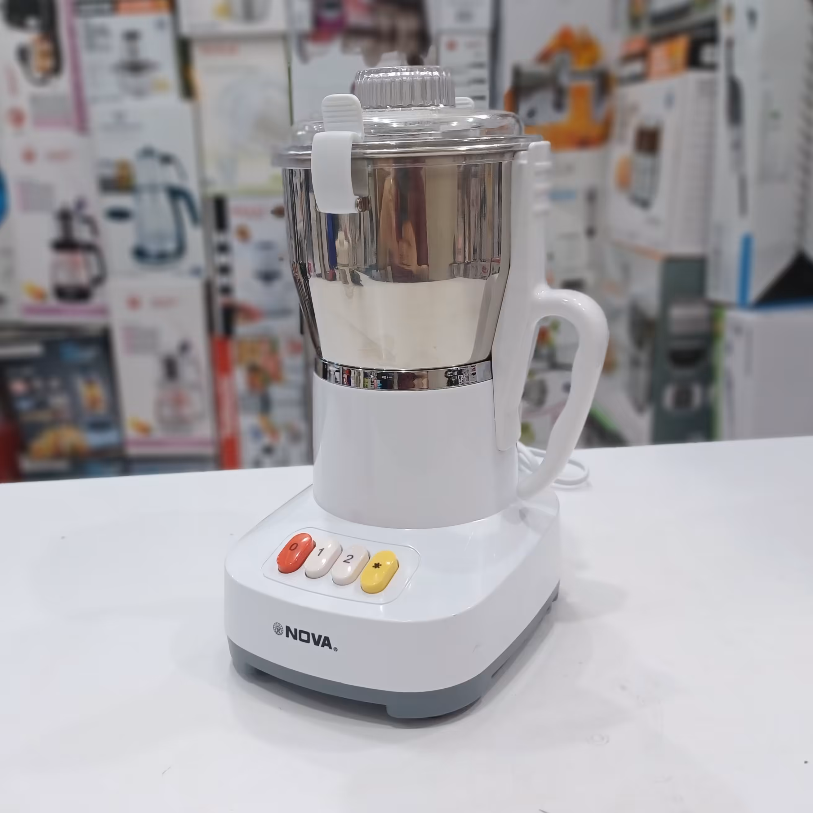 آسیاب مارک نوا ژاپن توان مصرفی 600 وات مخزن 400 گرمی 