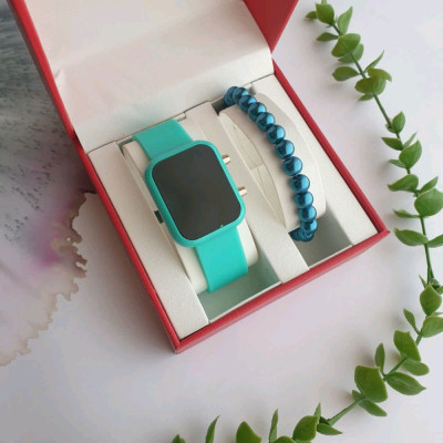 ساعت ال ای دی دخترانه و پسرانه با دستبند