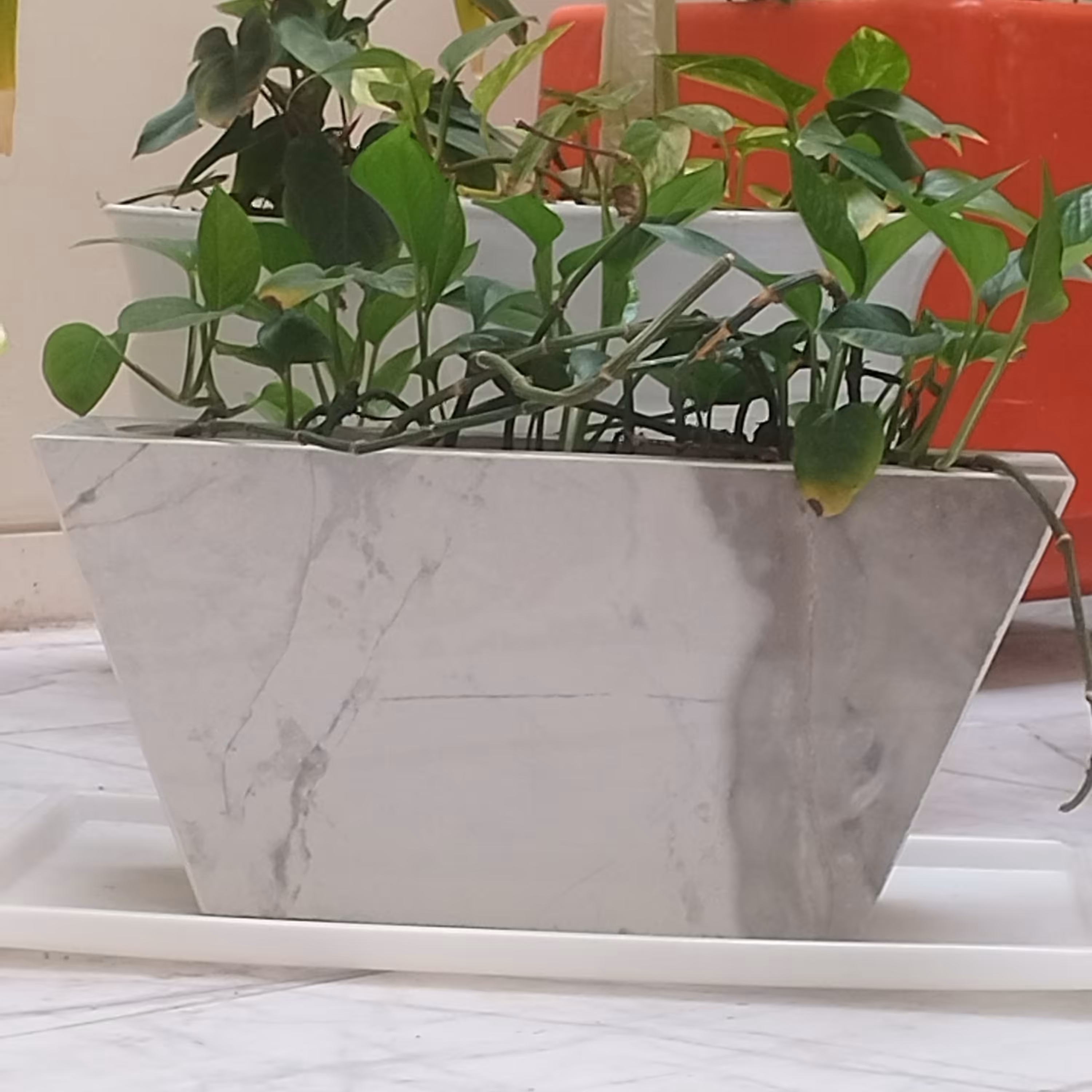 گلدان سرامیکی( ارسال با باربری و پس کرایه)
