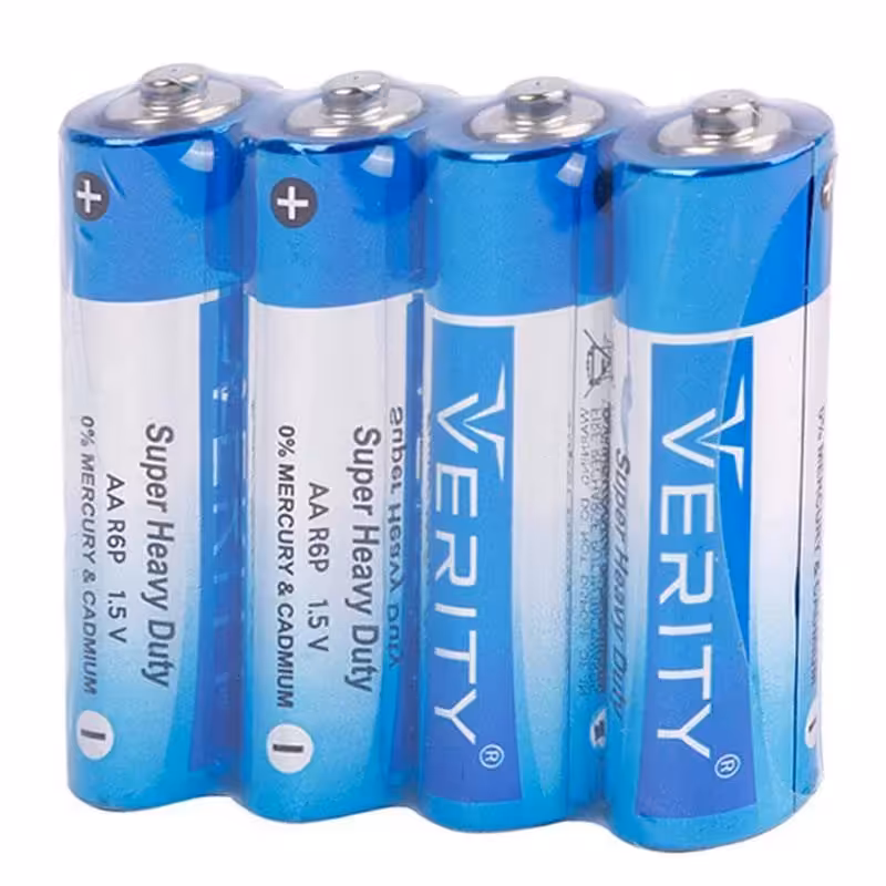 باتری قلمی وریتی مدل Super Heavy Duty بسته 40 عددی شرینک