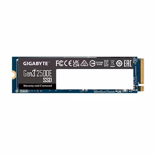 حافظه SSD گیگابایت مدل Gen 3 2500E M.2 2280 500gb NVMe