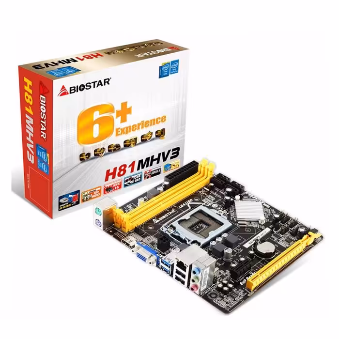 مادربرد بایوستار مدل H81MHV3 سوکت 1150