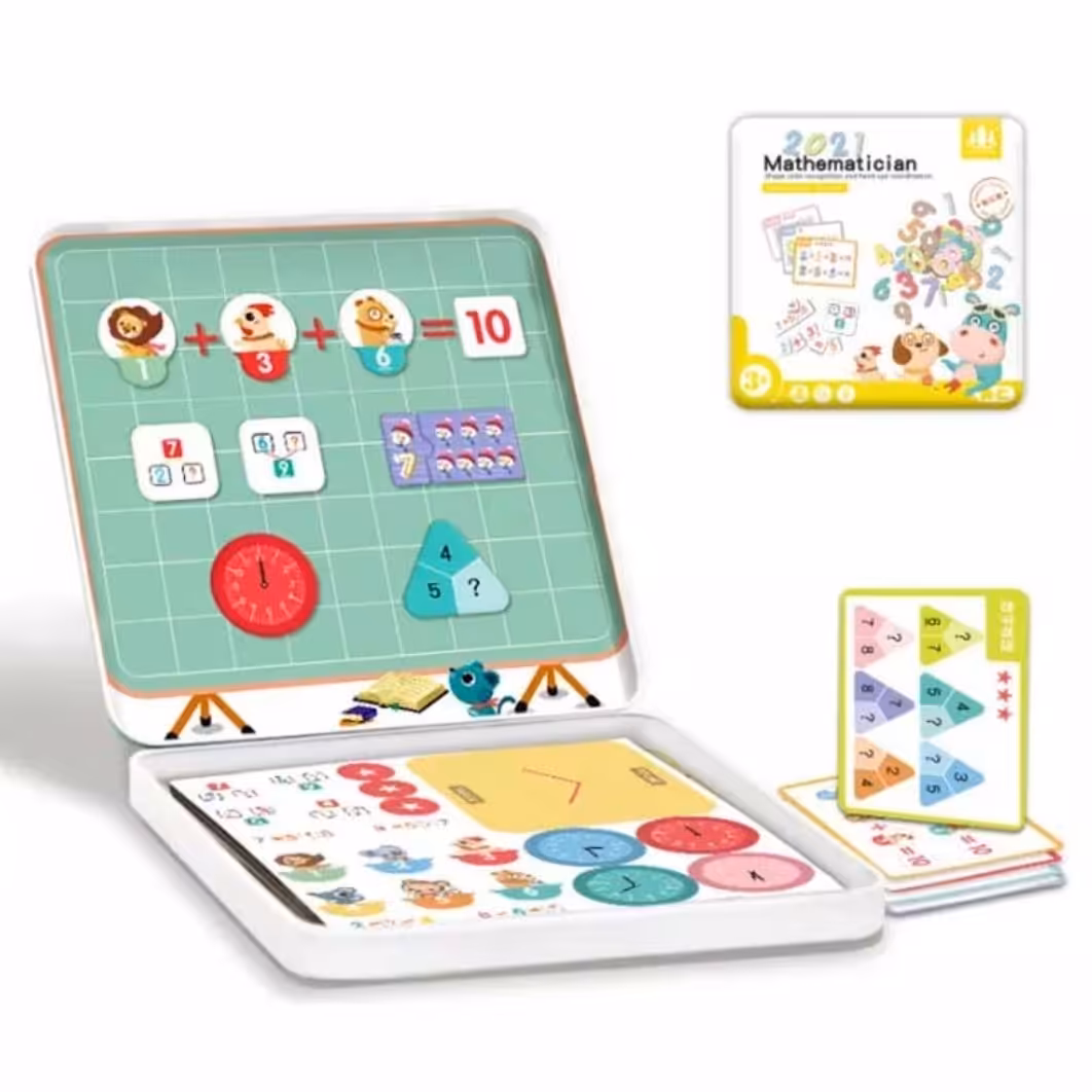 پازل مگنتی طرح آموزش ریاضی