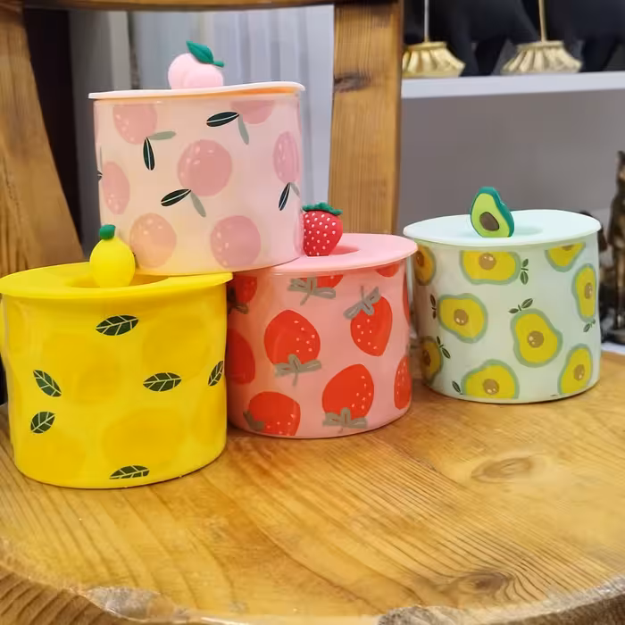 ماگ فانتزی همراه با در