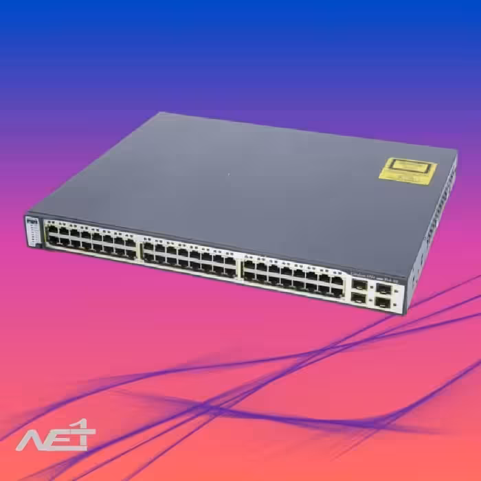 سوئیچ سیسکو 48 پورت WS-C3750-48TS-S