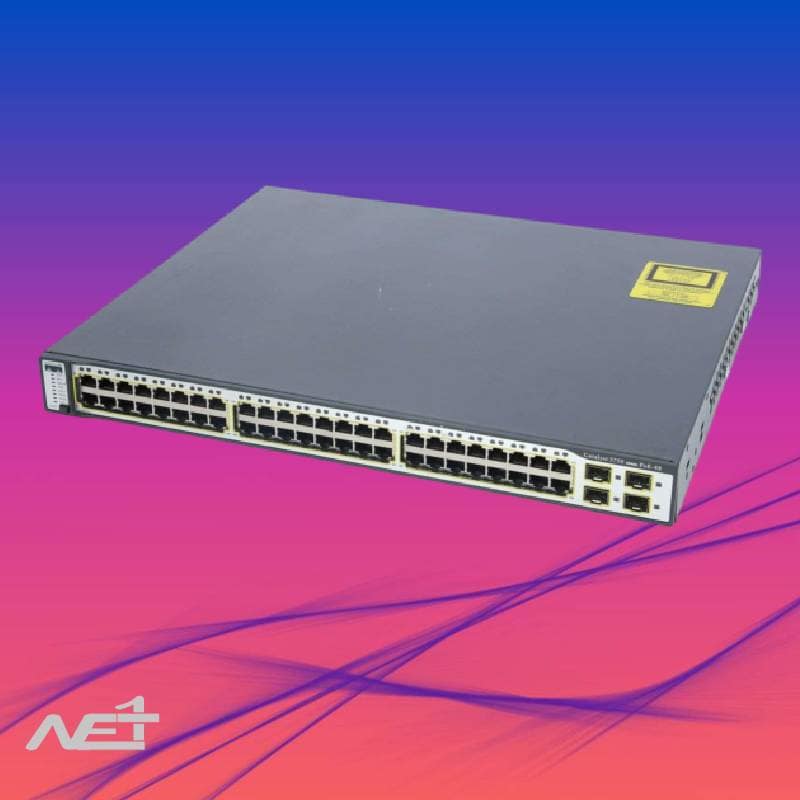 سوئیچ سیسکو 48 پورت WS-C3750-48TS-S