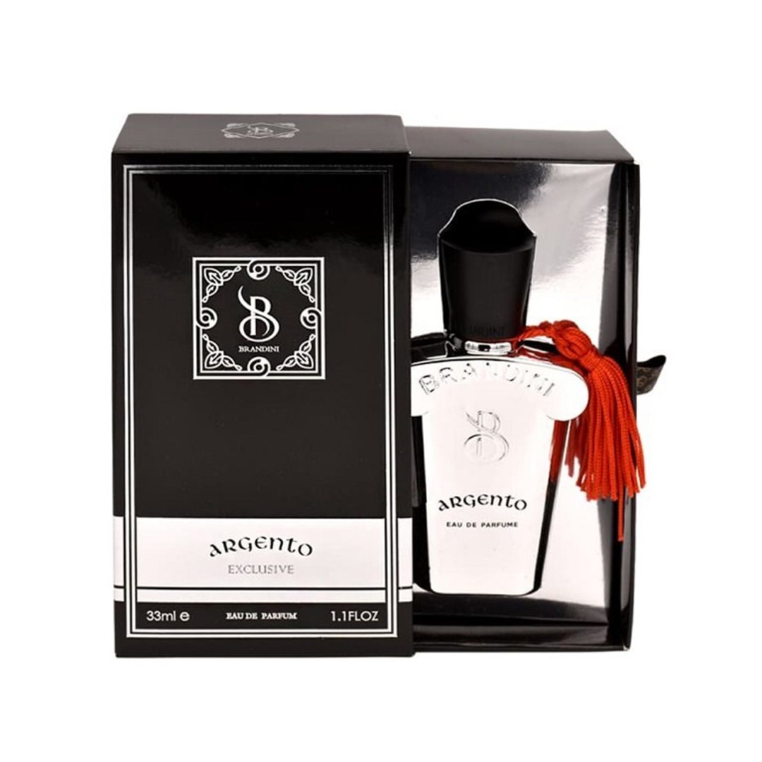 عطر ادکلن آرجنتو زنانه و مردانه برندینی ArgentoBrandini Argento Eau De Parfum 33ml
