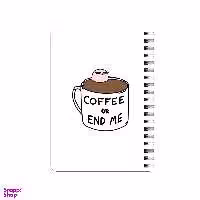 دفترچه یادداشت 80 برگ بامبیلیپ مدل استخر قهوه کد 8402810